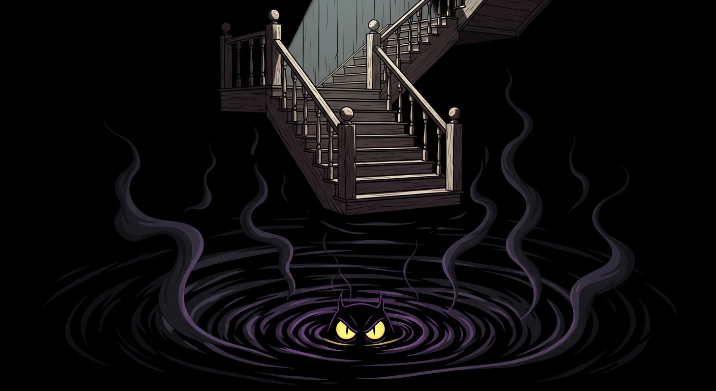 The Basement Sprint: Why Your Ancestors are the Reason You Run from the Dark