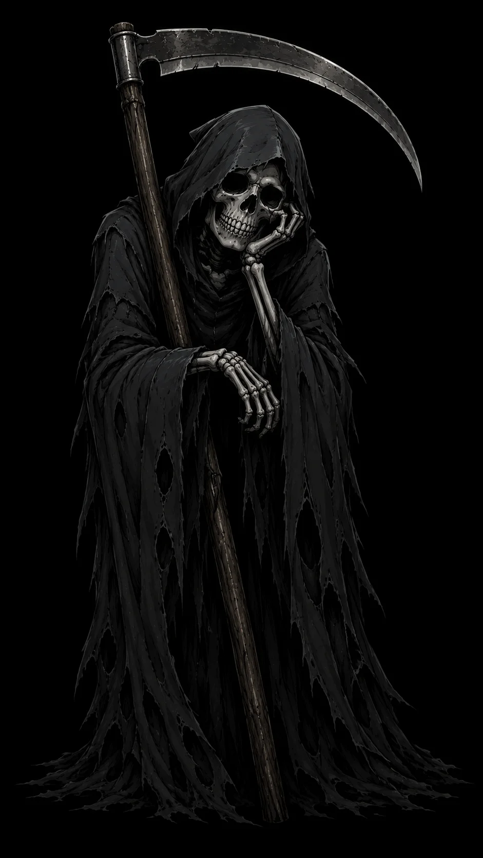 grim reaper cosplay wallpaper