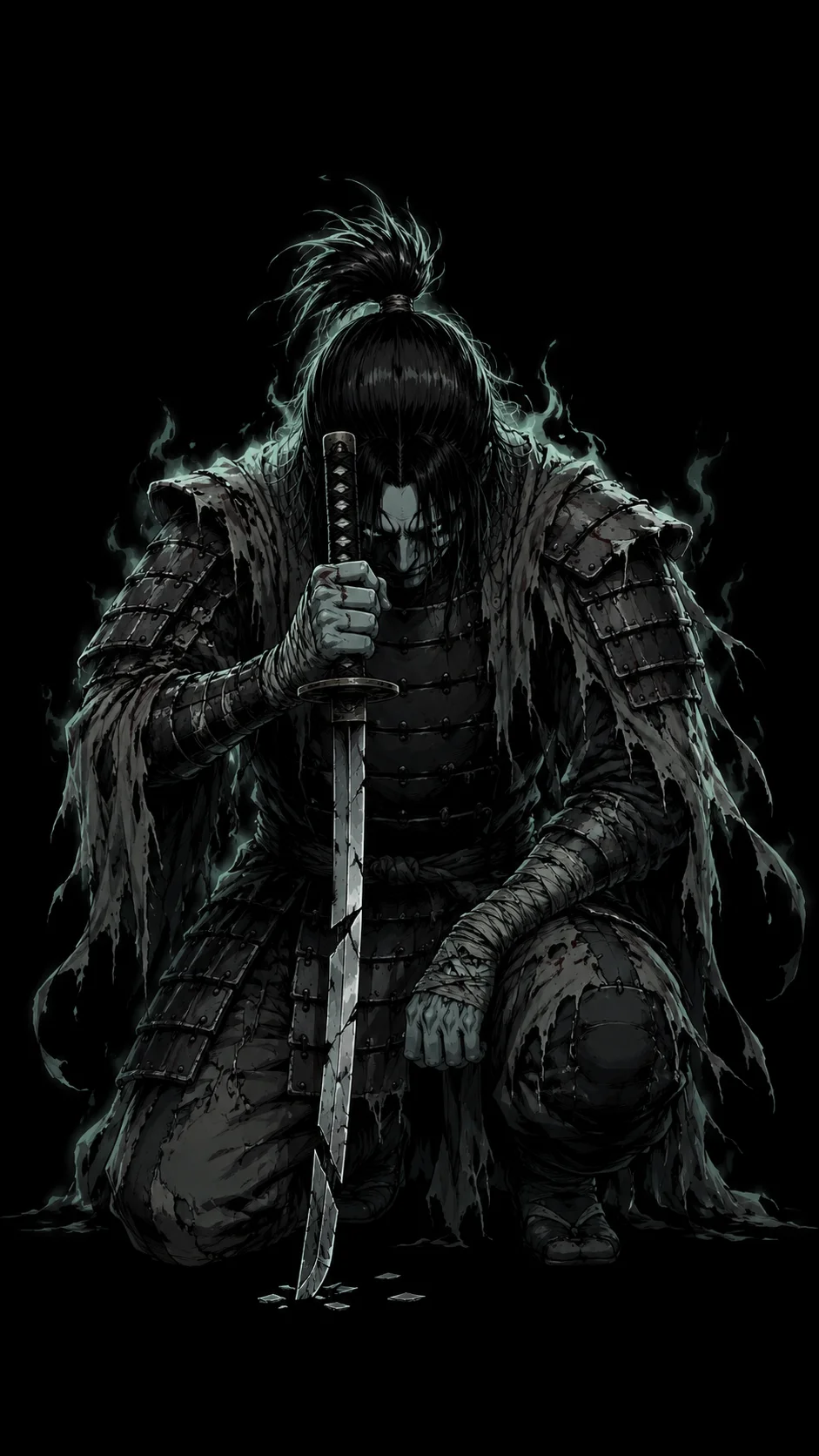 ghost samurai cosplay wallpaper