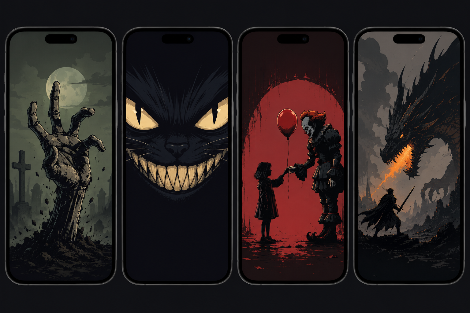 Why Haunted Wallpapers Feel So Real: The Horror Movie Trick Behind Dark Gothic Phone Backgrounds